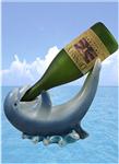 DOLD31860 Dolphin Vin Dolphin Wine Bottle Holder